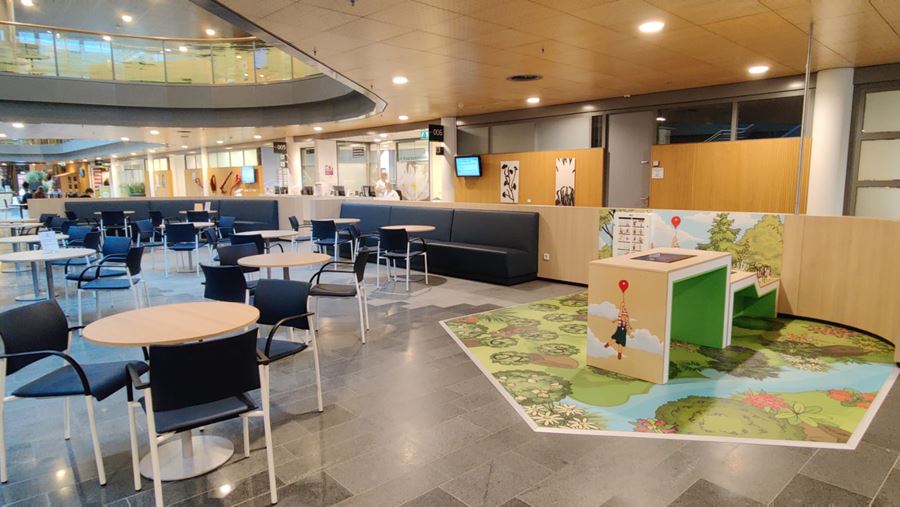 Vernieuwde wachtruimte Sint MaartensKinderKliniek in het Maasziekenhuis Vernieuwde wachtruimte Sint MaartensKinderKliniek in het Maasziekenhuis