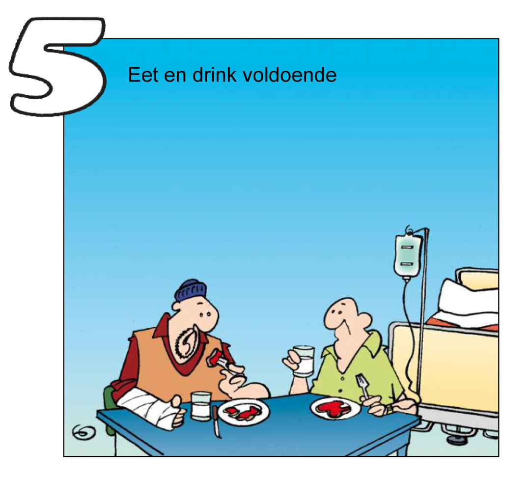 Figuur 5. Eet en drink voldoende