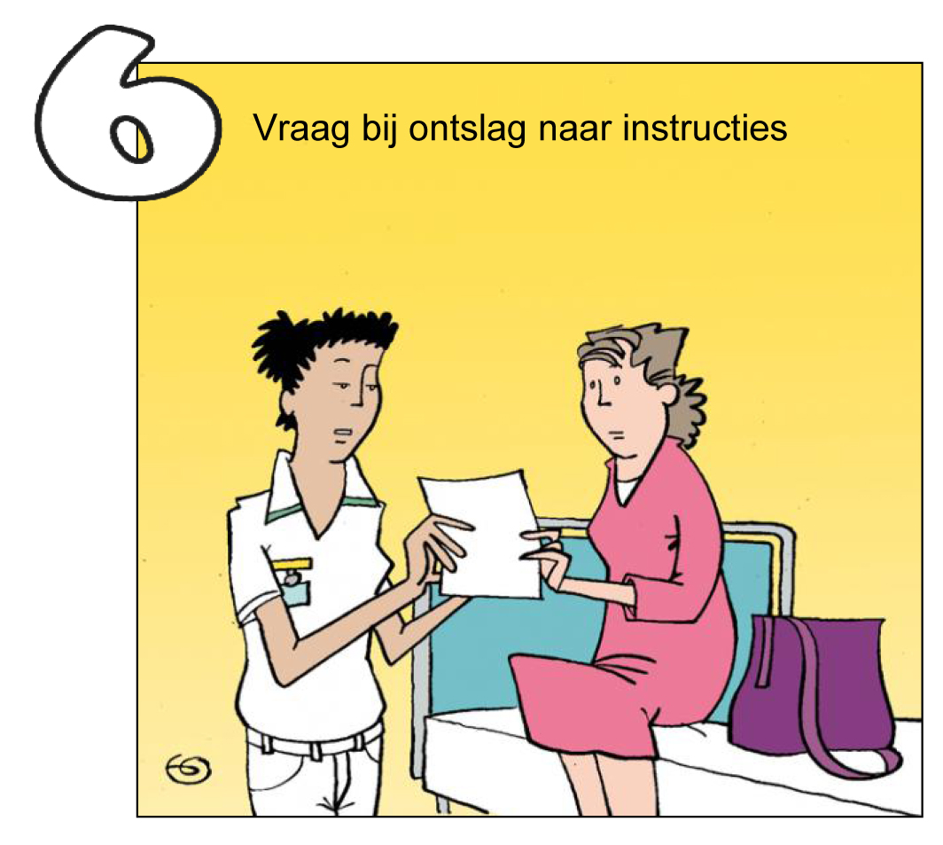 Figuur 6. Vraag bij ontslag naar instructies