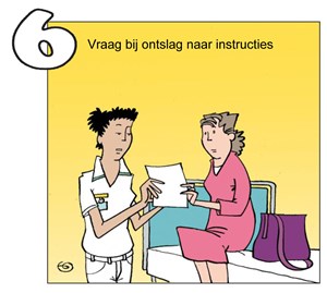 Figuur 6. Vraag bij ontslag naar instructies