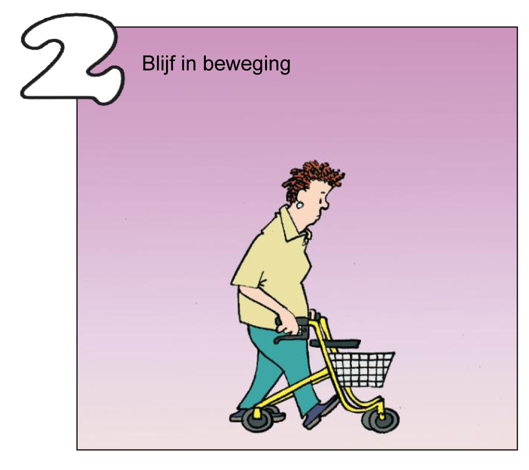 Figuur 2. Blijf in beweging