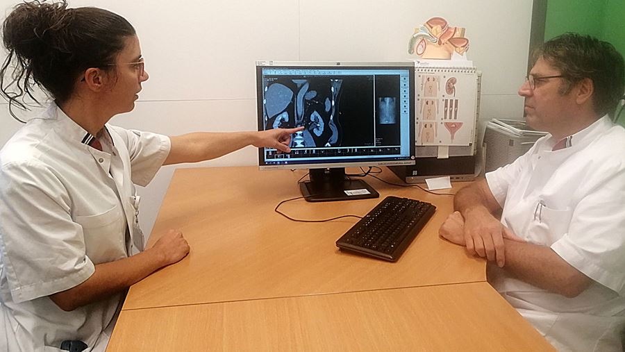 Urologen d'Ancona en Kusters aan bureau Urologen d'Ancona en Kusters aan bureau