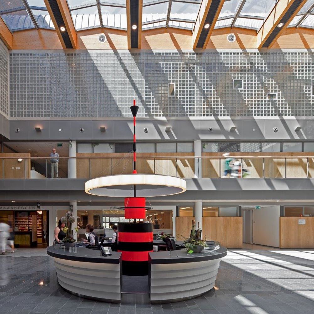 Maasziekenhuis Pantein Ontvangst balie Maasziekenhuis Pantein Ontvangst balie