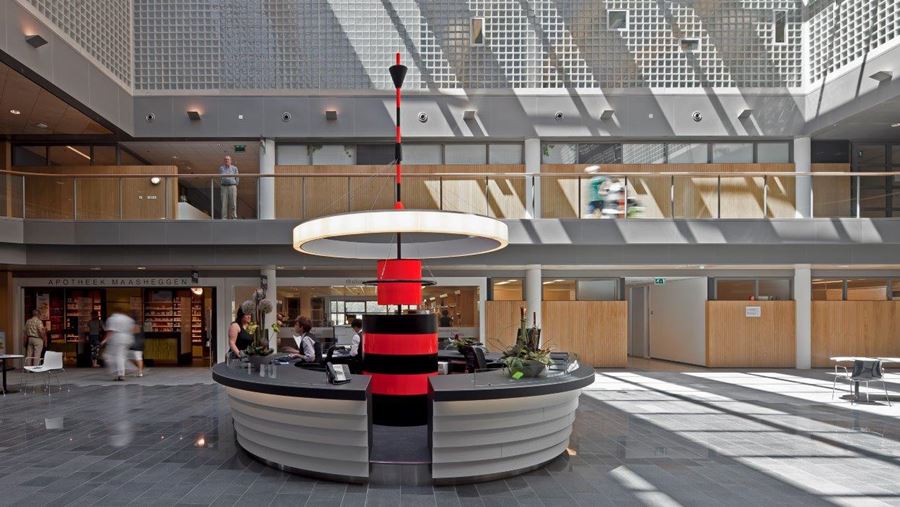 Maasziekenhuis Pantein Ontvangst balie Maasziekenhuis Pantein Ontvangst balie